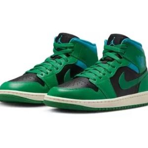 Women’s Air Jordan 1 Mid leather mid-top trainers - Size 8